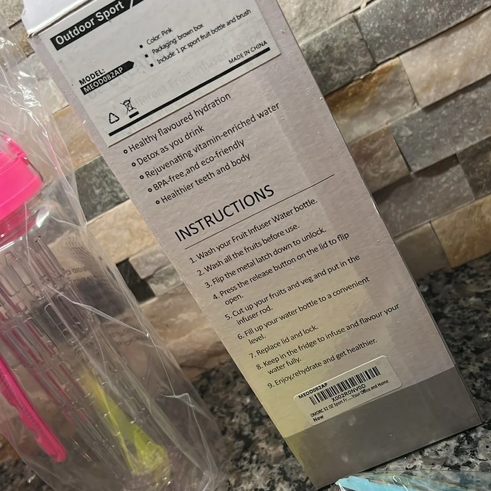 OMORC 32 oz fruit infuser NIB